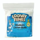 Looney Tunes Newborn Resealable Cotton Buds Tips 200 Pieces