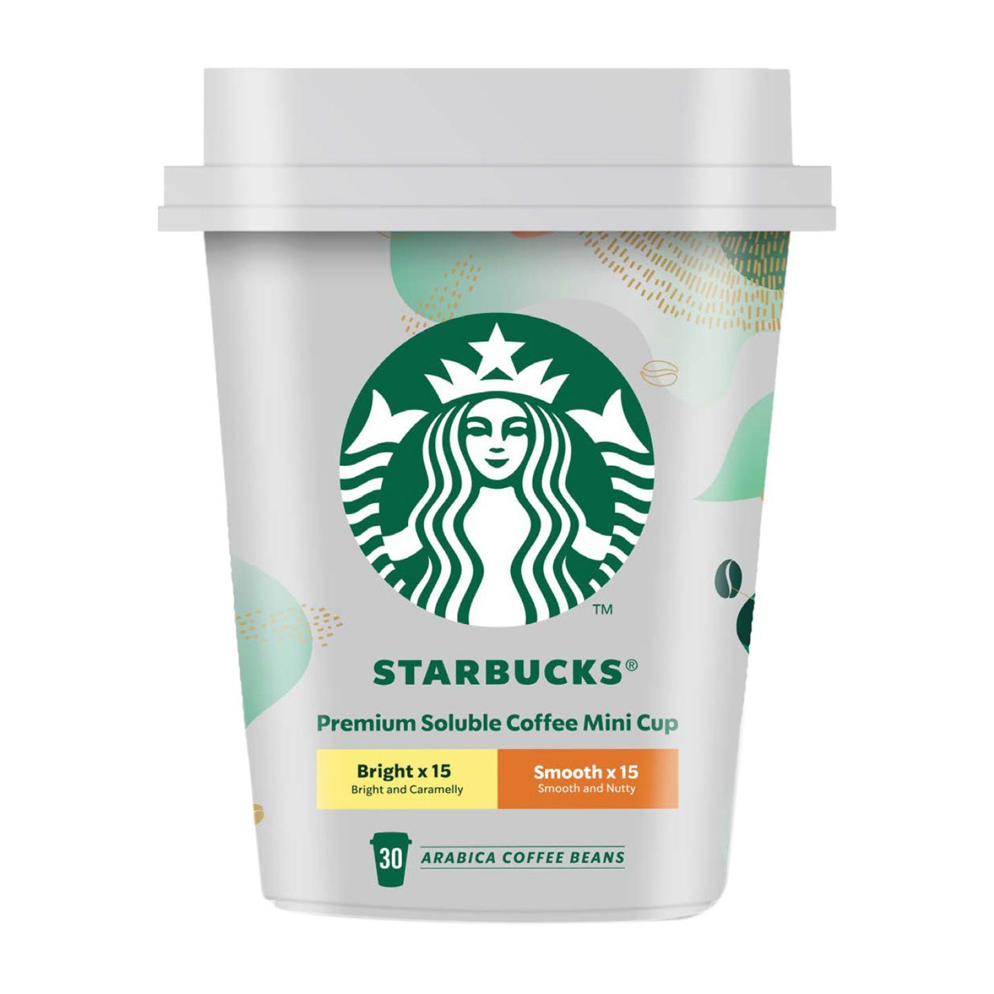 Starbucks Premium Soluble Coffee 30個 Order Starbucks Premium Mini Cup Soluble Coffee 30 x 2g from