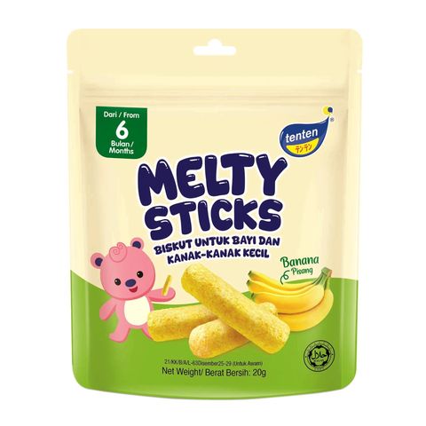 Tenten Melty Sticks Banana 20g