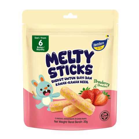 Tenten Melty Sticks Strawberry 20g