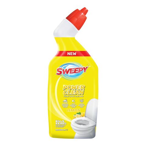 Sweepy Power Clean Lemon Toilet Bowl Cleaner 500ml