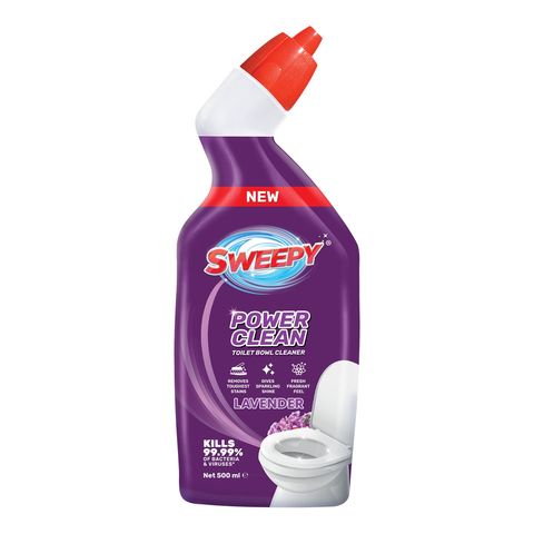 Sweepy Power Clean Lavender Toilet Bowl Cleaner 500ml