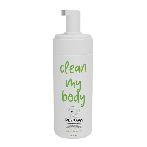 Purpaws Foot Cleansing Foam Warm Cuddles 120ml
