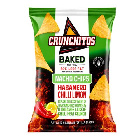 Crunchitos Habanero Chilli Limon Nacho Chips 32g