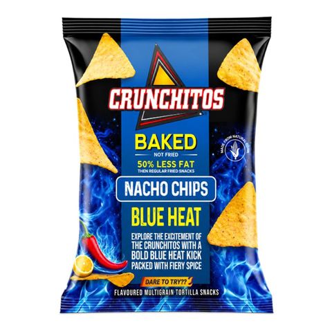 Crunchitos Nacho Chips Blue Heat 32g