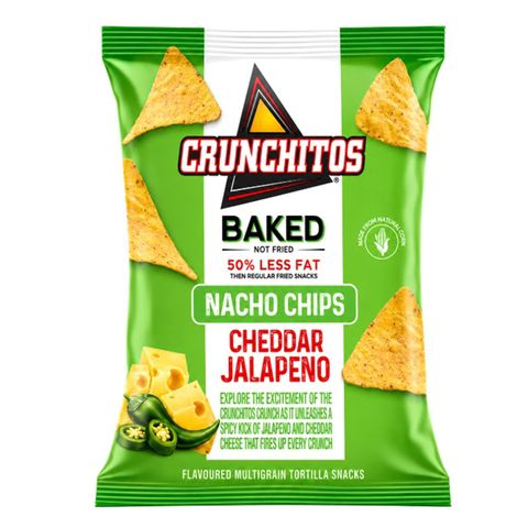 Crunchitos Cheddar Jalapeno Nacho Chips 75g