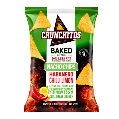 Crunchitos Habanero Chilli Limon Nacho Chips 75g