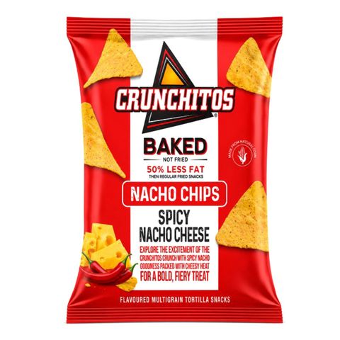 Crunchitos Nacho Chips Spicy Nacho Cheese 75g