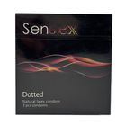 Sensex Dotted Natural Latex Condom 3 Pieces