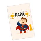 Papa Number One Greeting Card 1 Piece