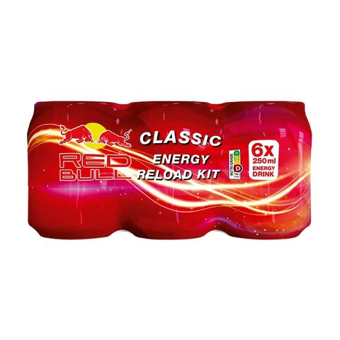 Red Bull Classic Energy Drink 6 x 250ml (Recyclable)