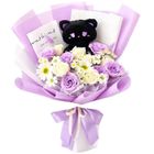 Cute Kitty Purple 1 Bouquet