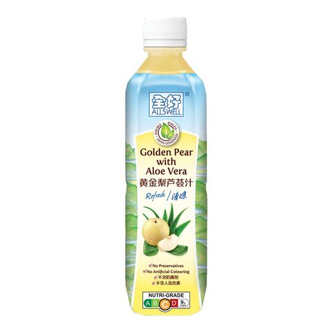 Allswell Golden Pear with Aloe Vera 500ml (Recyclable)
