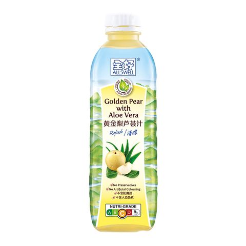 Allswell Golden Pear with Aloe Vera 1L (Recyclable)