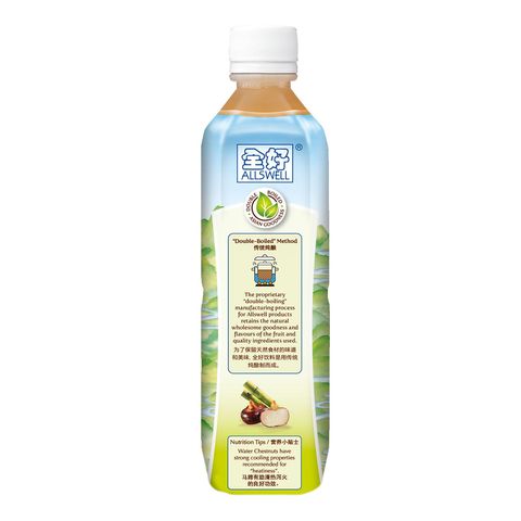 Allswell Water Chestnut & Sugar Cane (Less Sugar) 500ml (Recyclable)