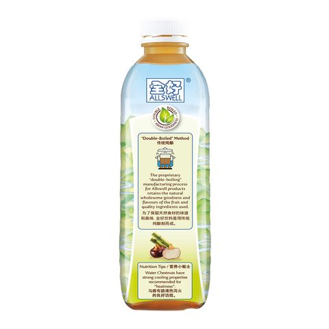 Allswell Chestnut & Sugar Cane (Less Sugar) 1L (Recyclable)