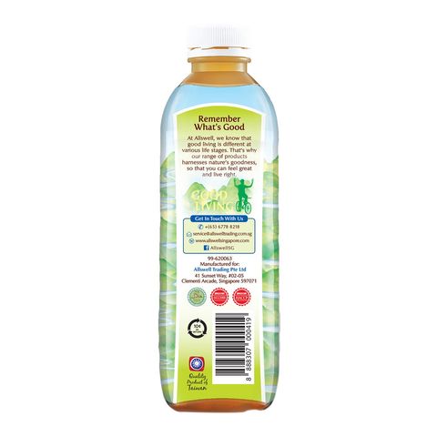 Allswell Chestnut & Sugar Cane (Less Sugar) 1L (Recyclable)