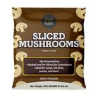 Fresh Habit Frozen Sliced Mushrooms 500g