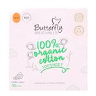 Butterfly Breathables Organic Cotton Long Pads 10 Pieces