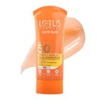 Lotus Herbals Safe Sun Vitamin C Matte gel Daily Sunscreen SPF50 1 Packet