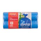 Macro Value Blue HDPE Roll Large (75cm x 90cm) 30 Pieces