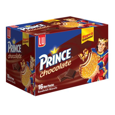 Prince Bigger & Creamier Chocolate Bar Pack 16 Pieces