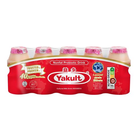 Yakult Cultured Milk Drink Peach 5 x 100ml