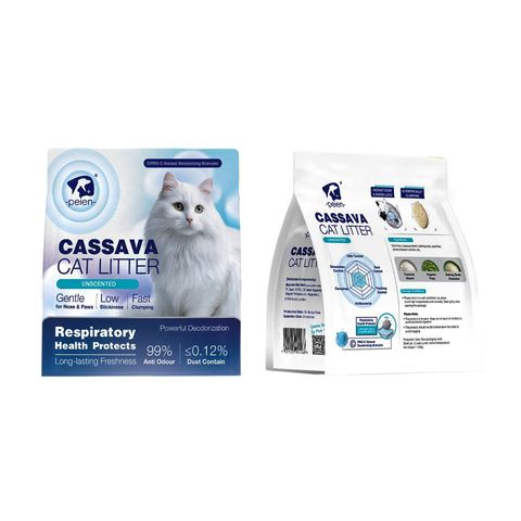 Peien Cassava Litter Unscented (4L) 1.25kg