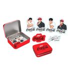 [GWP] Coca-Cola x BTS V Sticker Set (6 Pieces) & Tin Case