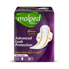 Molped Total Protection Maxi Thick Long Pads 8 Pieces