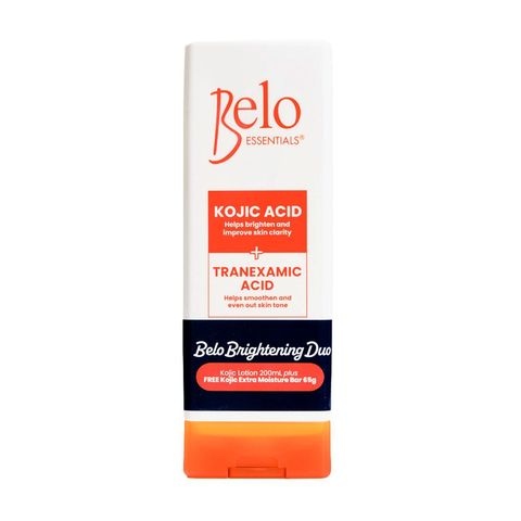 Belo Kojic Lotion 200ml + Free Kojic Extra Moisture Bar 65g (Promo) 1 Set
