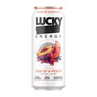 Lucky Energy Son of A Peach Sugar-free Energy Drink Zero Calories 473ml