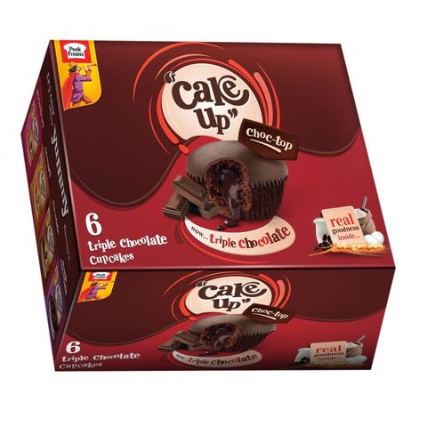 Peek Freans Cake Up Triple Chocolate Cupcakes 6 Pieces