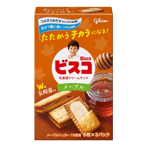 Glico Bisco Maple Biscuit 64.5g
