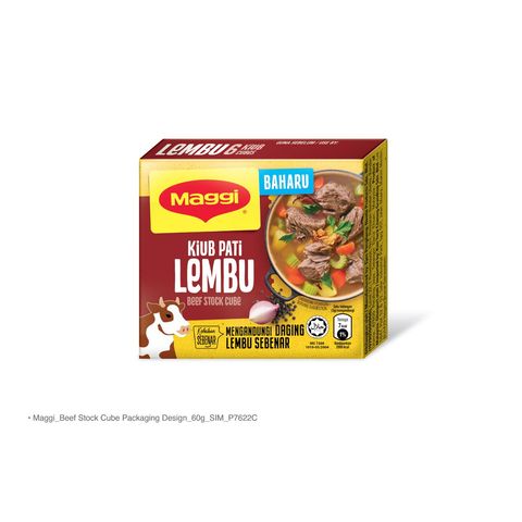 Maggi Beef Stock Cube (6 Cubes) 60g