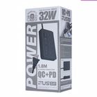 01050231BK Remax---PC-1 (Socket)32W PD+QC Fast Charging Power Strip Extension Cord (5USB/3 Outlets/ 1.8M)(209355)(NPL-8/2023) 1 Piece