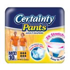 Certainty Lightweight Adult Diaper Pants Medium 10 Pieces