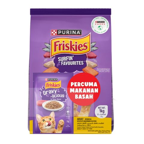 Friskies Surfin Favourites Promo Pack (1kg + 70g) 1070g
