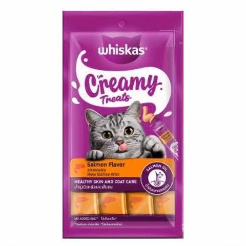 Whiskas Creamy Treats Salmon 240g