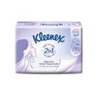 Kleenex Skin Care 2 in 1 Facial Tissue Cloth Soft Box 50 Sheets