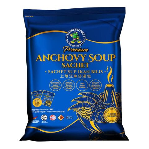 Nikudo Anchovy Soup (10 Sachets) 250g