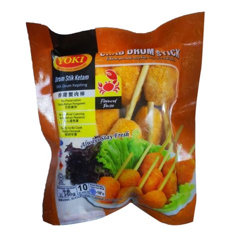 Yoki Crab Drumstick (10 Pieces) 250g