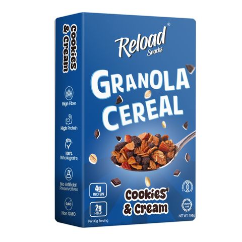 Reload Cookies & Cream Granola Cereal 150g
