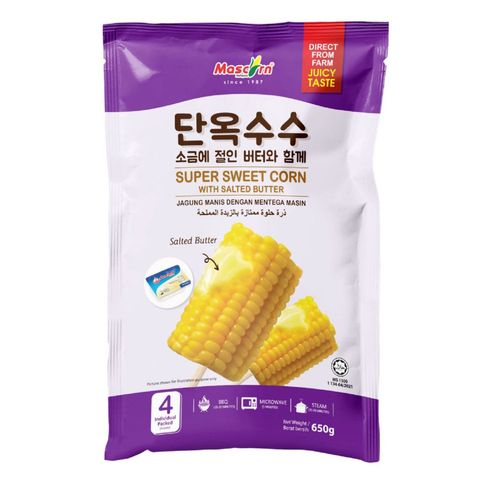 Mascorn Super Sweet Corn with Salted Butter 600g