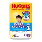 Huggies Magic Comfort Pants Large (33 + Free 3 Pieces) 36 Pieces