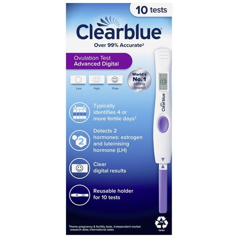 Clearblue Advanced Digital Ovulation Tests 10 Pieces
