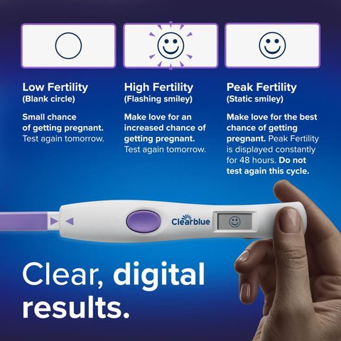 Clearblue Advanced Digital Ovulation Tests 10 Pieces