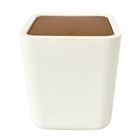 Miniso Wood Pattern Trash Bin 1 Piece