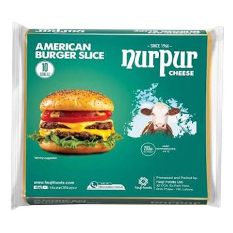 Nurpur Cheese American Burger Slice 200g