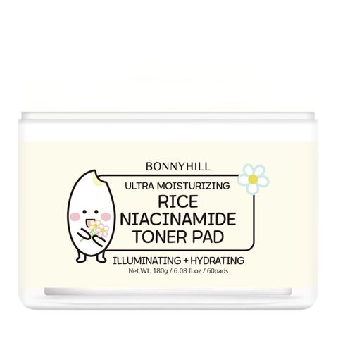Bonnyhill Ultra Moisturizing Rice Niacinamide Toner Pad 180g